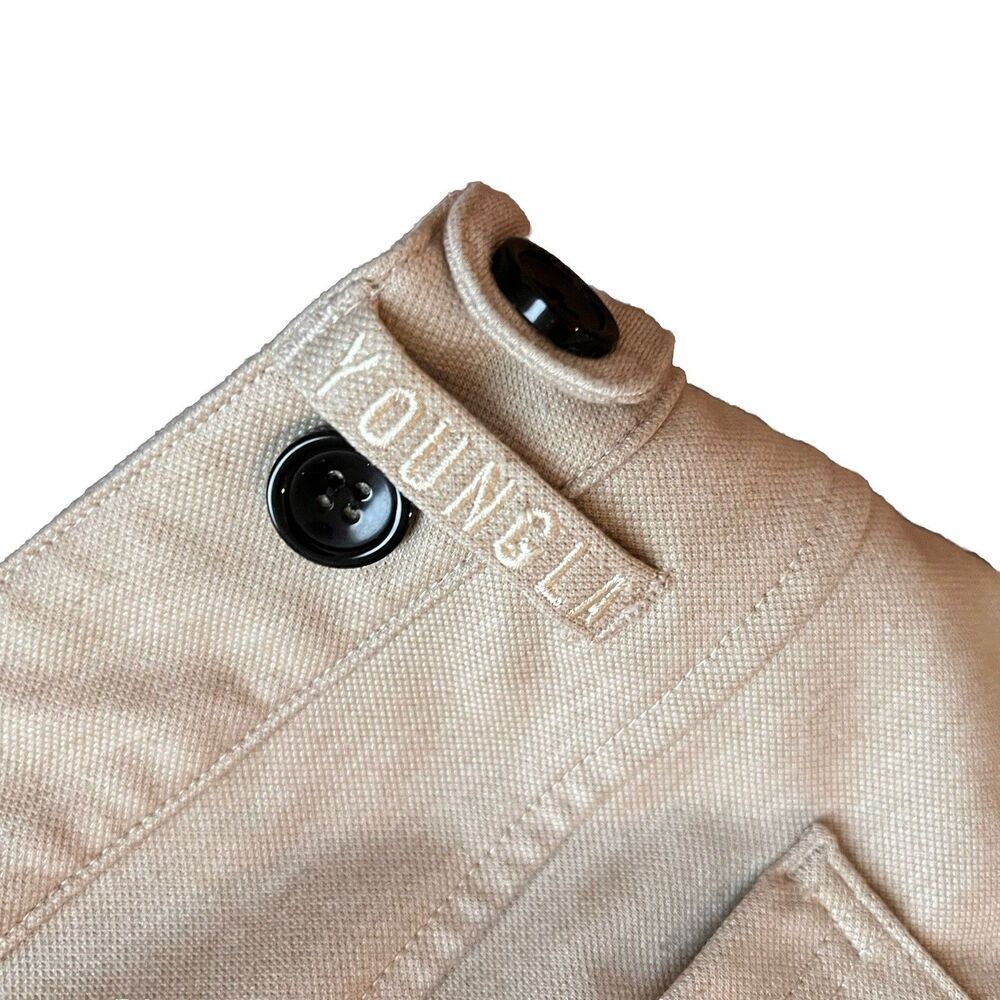 Young Men’s Pants 34x32 Beige Midrise - Picture 3 of 5